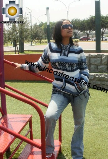 Women's Alpaca Sweatshirt with Hood Cuculi 