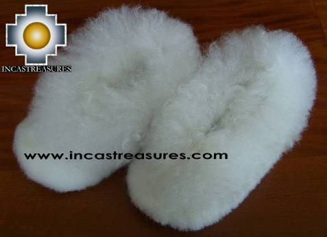 Baby Alpaca Slippers for Chldren Wawa