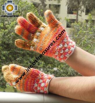 Alpaca Wool gloves Qanchis