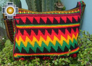 Handmade Rasta Handbag "Thunder"