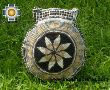 Round Handmade handbag NIGHT STAR