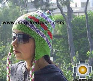 Alpaca Wool Hat Classic Designs Qumir
