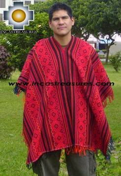 Andean Poncho Hualhua Qusqu UNISEX