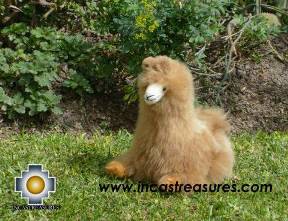 100% Baby Alpaca, Peruvian Andes Llamas "Chevere"