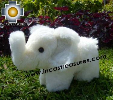 100% Baby Alpaca, Adorable Stuffed Animal Elephant Orejitas