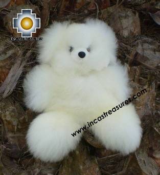 100% Baby Alpaca, Adorable Teddy Bear "TITO"