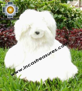 100% Baby Alpaca, Beautiful Suri Long hair Big Teddy Bear "Yoyo"