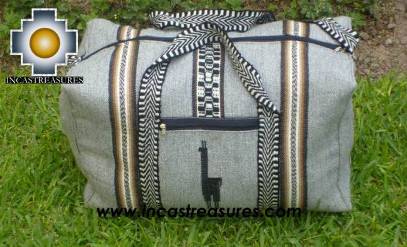 Big Alpaca Travel bag TAMBO silver